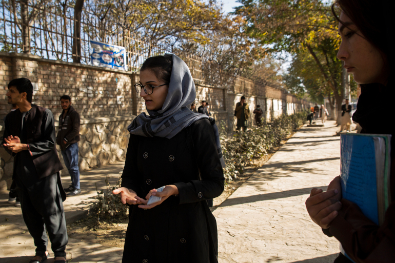 Taliban Denies Banning Women From Attending Kabul University