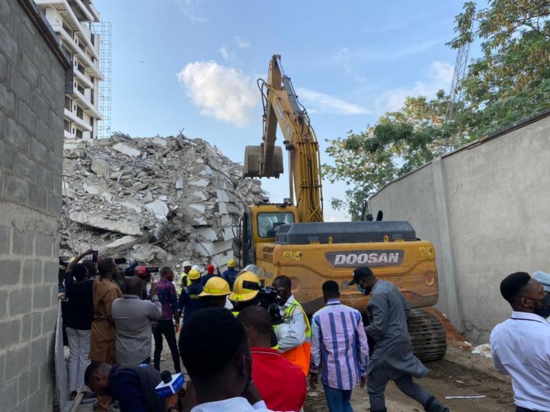 Ikoyi Building Collapse: Lagos Reveals Names Of Survivors