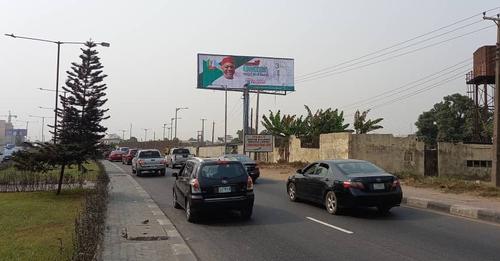 2023: Orji Kalu’s Presidential Billboards Flood Lagos